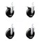 Service Caster 5 Inch Phenolic Wheel Swivel 7/8 Inch Square Stem Caster Total Lock Brakes, 2PK SCC-SQTTL20S514-PHS-78-2-S-2 - alternate 1